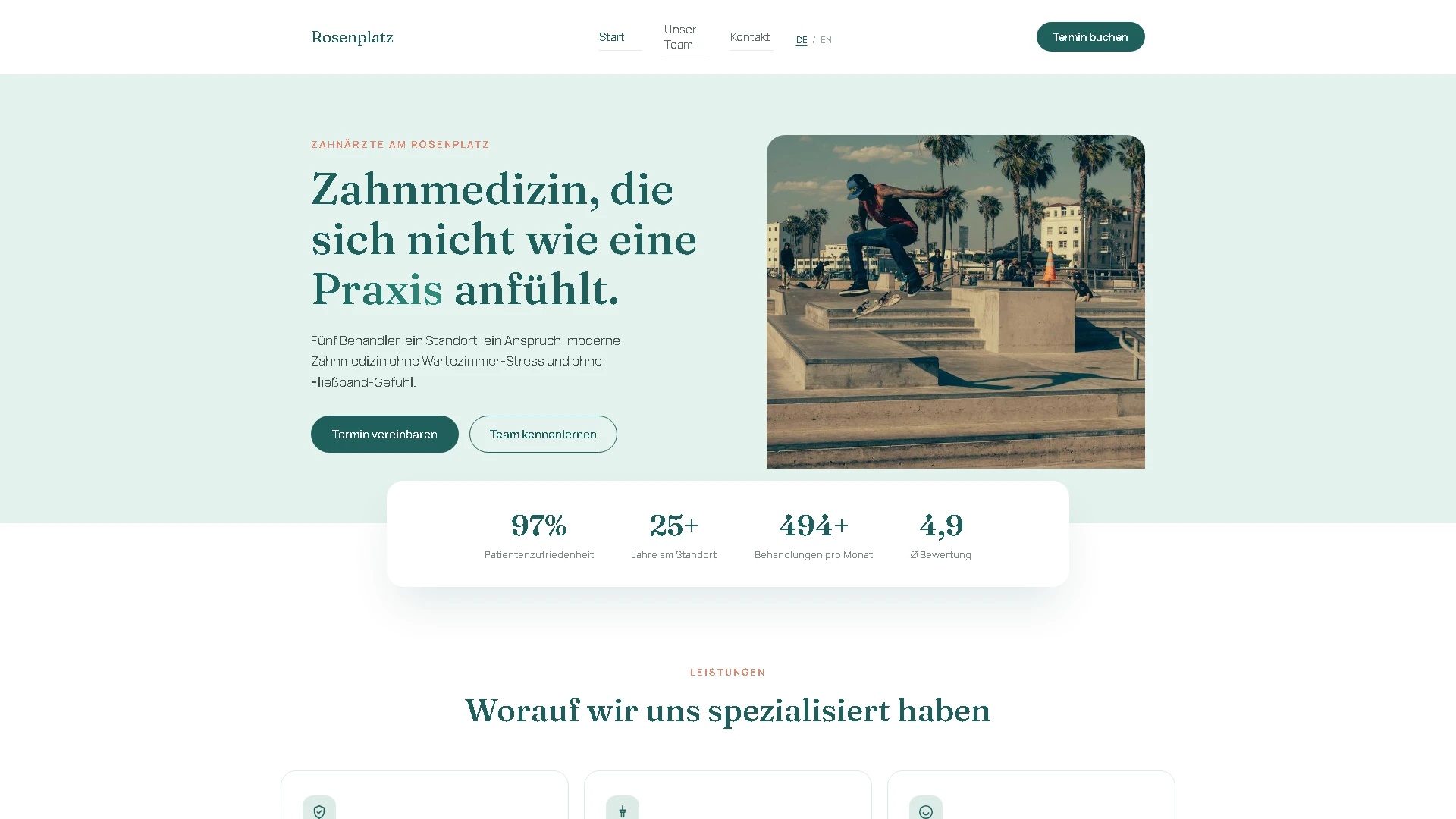 Beispiel: Zahnärzte am Rosenplatz
