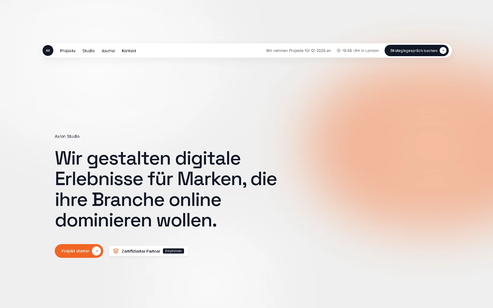 Beispiel: Axion Studio