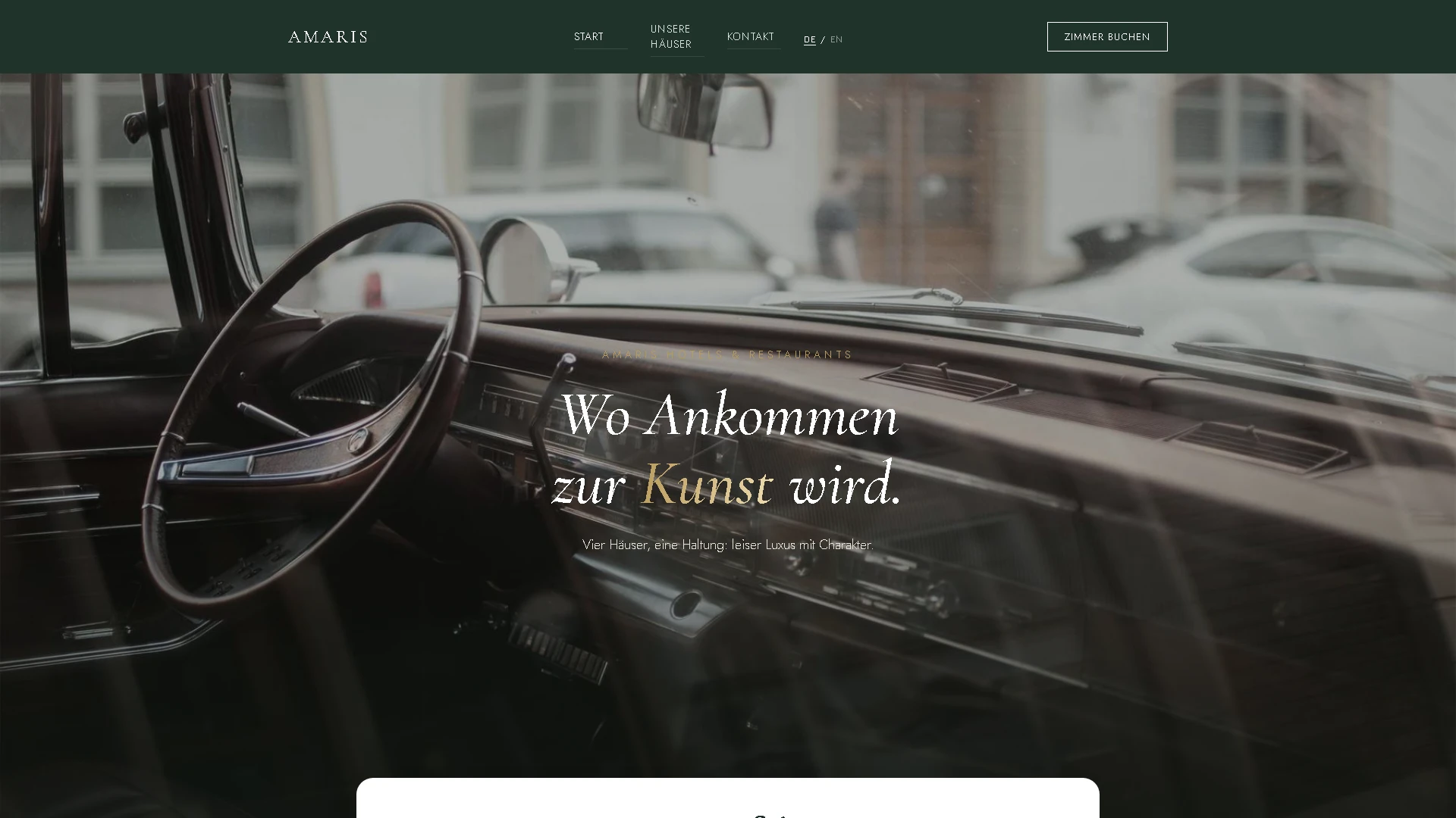 Beispiel: Amaris Hotels & Restaurants